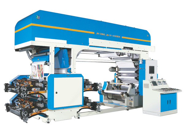 BDN Series – Doctor Blade type 4 COLORS FLEXOGRAPHIC PRINTING MACHINE (OFF-LINE)