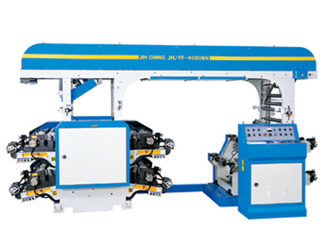 BN Series – Standard type 4 COLORS FLEXOGRAPHIC PRINTING MACHINE