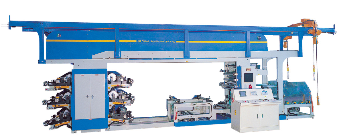 BNW-A系列 – 編織袋專用型 六色膠版獨立式印刷機